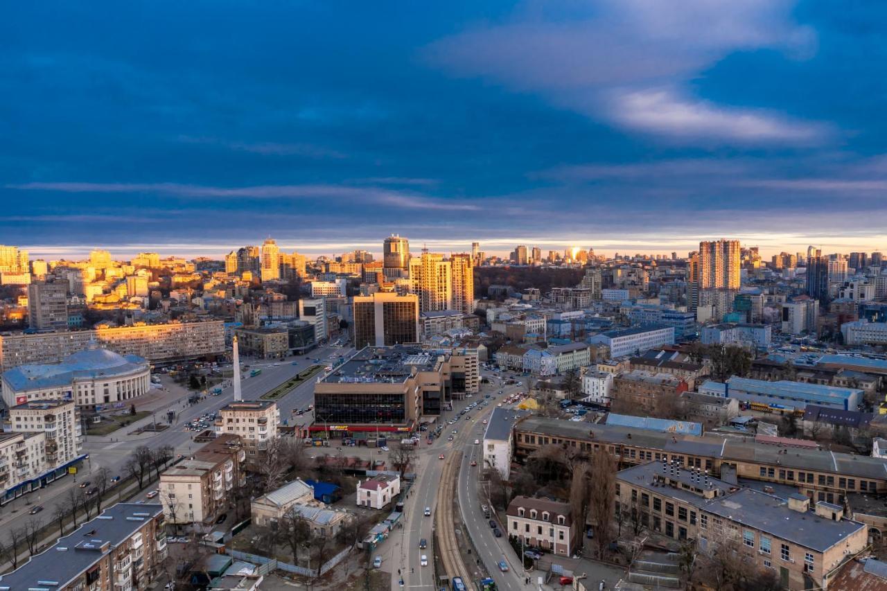 Victory-30 Luxury Apartment Center Kiev Esterno foto